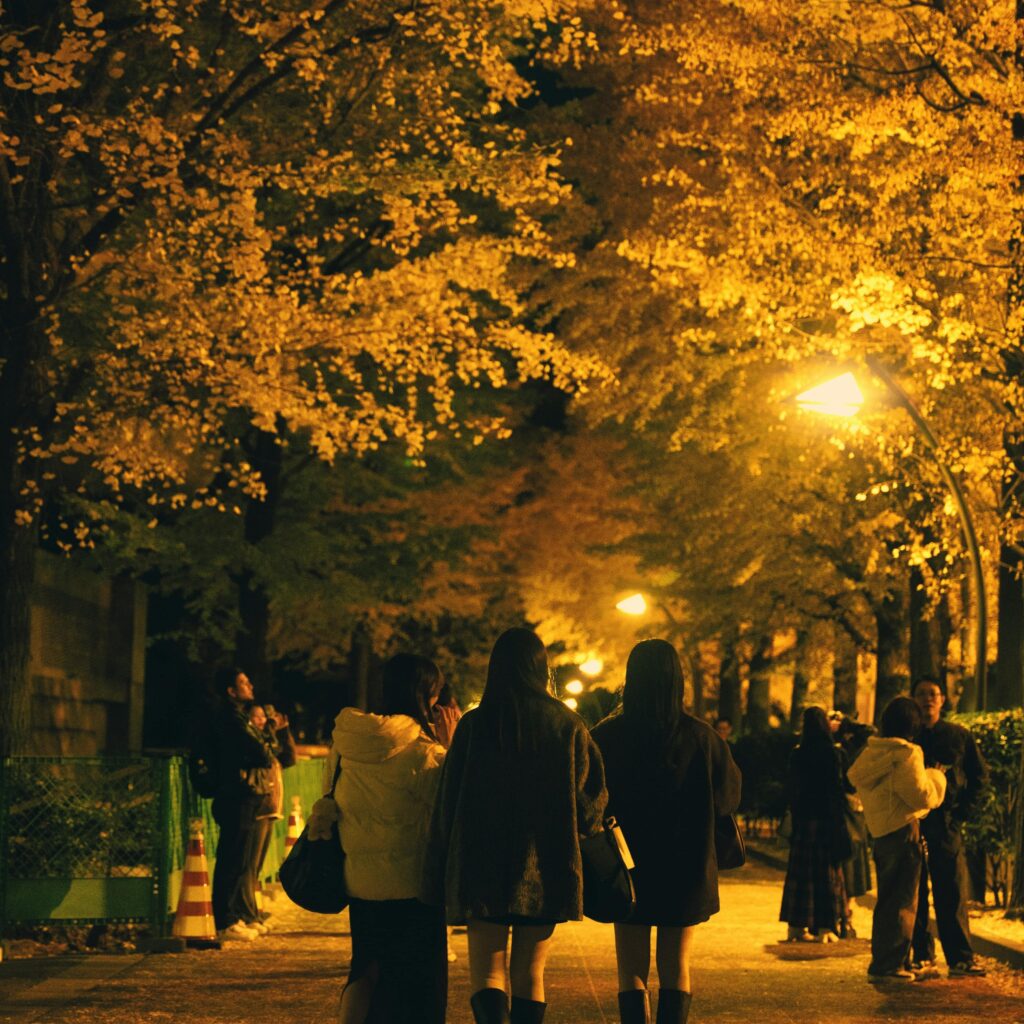 ueno park autumn